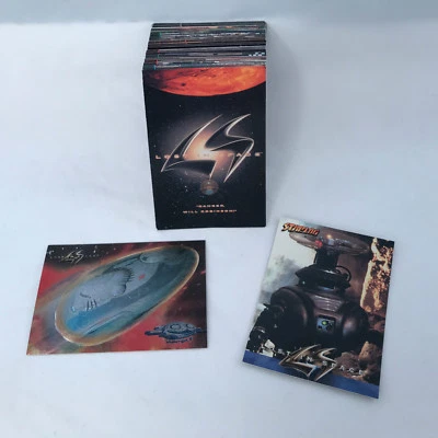 LOST IN SPACE THE MOVIE 1998 Complete Card Set MATT LeBLANC + PROMO #0 & FOIL J1 - Image 1 of 4