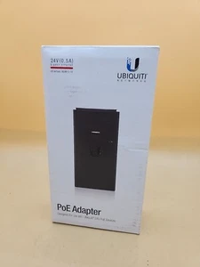 Ubiquiti PoE Adapter 24V 0.5A Ethernet New - Photo 1/2