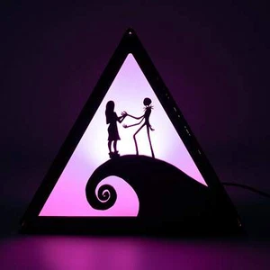 Nightmare Before Christmas Lamp - This is Halloween - Desk night light - Picture 1 of 9