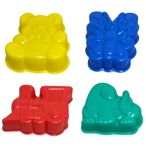 Jelly Mould for Children - Butterfly, Dinosaur, Train & Teddy Bear Designs - Fun - Picture 1 of 8