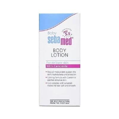 Loción Corporal Bebé Sebamed100 ml |pH 5.5|Hidratante de Larga Duración|Rápida Absorción Foto 1 de 3