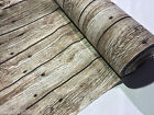 Holz Plank Boden Bord Bedruckter Stoff Heim Dekor Vorhänge Material - 280cm