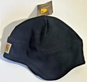 Carhartt Fleece 2-in-1 One Size Men's Hat - Black - Picture 1 of 7
