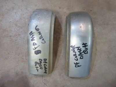 Panel de tablero interior Plymouth Special Deluxe 1950 molduras de esquina cromadas Foto 1 de 2