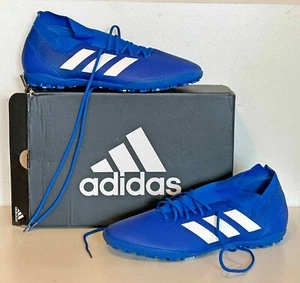 adidas Nemeziz Tango 18.3 FOOBLU Blue Turf Soccer Shoes Cleats Men’s Size 13 NIB - Picture 1 of 10