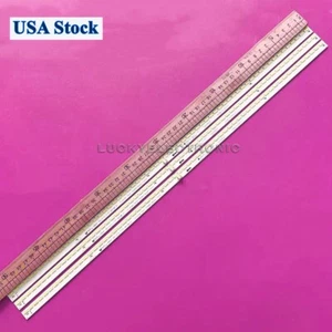 3pcs LED strips For Sharp LC-70C660U LC-70EQ30U VIZIO E701I-A3 E701I-A3E - Picture 1 of 5