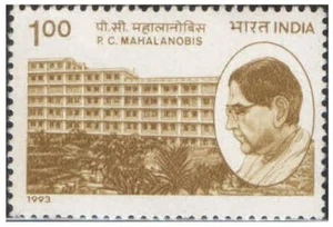 India 1993  P.C. Mahalanobis  Statistician Mathematician Planner Stamp MNH - Picture 1 of 3