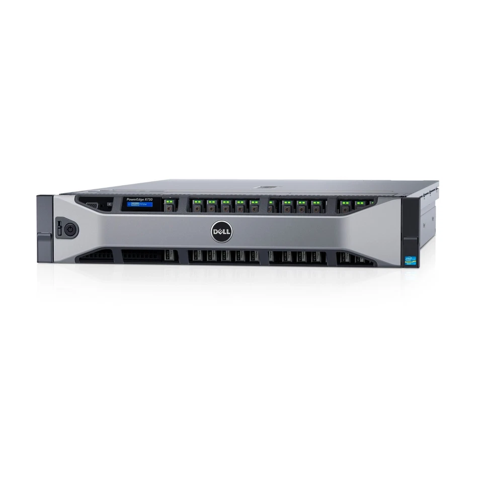 NEW Dell PowerEdge R730 2x 14-Core E5-2660V4 2.0GHz 128GB 480GB 2U Rack Server - Image 1 of 1