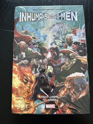 Marvel Inhumans vs. X-Men (Brand New Sealed,Hardcover) Cover
