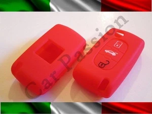 Coquille Clé Cover Fiat Silicone Ulysse Scudo Clé Shell 3 Touches Caoutchouc - Picture 1 of 1