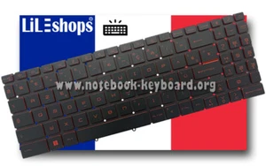 Clavier Français Original Pour MSI Katana GF76 11SC/11UC/11UCK/11UD Rétroéclairé