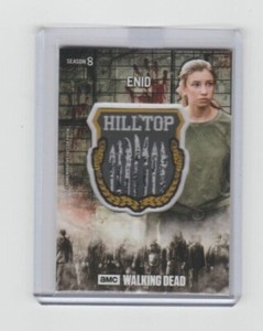 TOPPS WALKING DEAD SEASON 8 ENID (HILLTOP) FACTION PATCH CARD