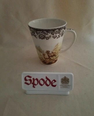 Spode Woodland Mug Bighorn Sheep Made In England New - Image 1 of 4