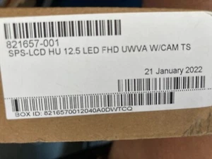 Genuine NEW SEALED HP 821657-001 EliteBook 725 820 G3 LED FHD LCD TS SCREEN 12.5 - Picture 1 of 3