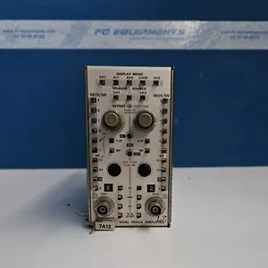Tektronix 7A12 Dual Trace Amplifier Module 120MHz - Foto 1 di 1