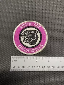 Giacca da motoslitta vintage anni '70 gatto artico 3"" patch distintivo uniforme tuta da neve - Foto 1 di 3