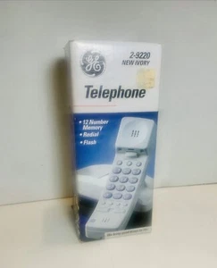 GE GENERAL ELECTRIC Wall or Desk Phone 2-9220 New Ivory Color NIB - Picture 1 of 2