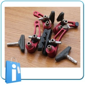 Set Cantilever CNC Cantis CRITICAL RACING Rojo + Madison - Retro vintage grafton - Imagen 1 de 15