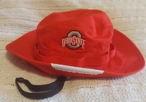 Ohio State Buckeyes Red Booney Bucket Hat M/L OSU Sideline NCAA Football Nike - Picture 1 of 7