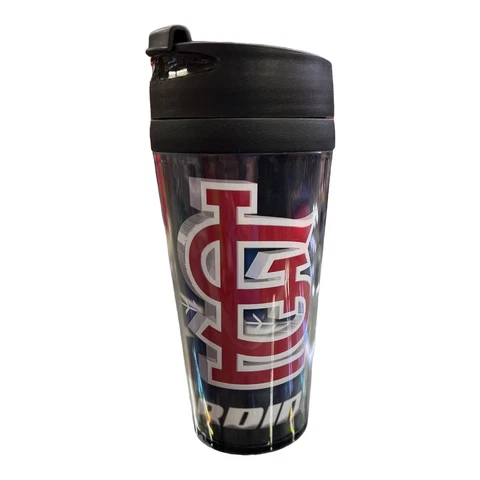 MLB St. Louis Cardinals 14 oz. Full Wrap Travel Tumbler Cover