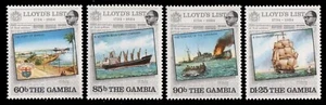 Gambia 1984 - Mi-Nr. Mi.N. 525-528 ** - Estampillada sin montar o nunca montada - barcos / barcos - Imagen 1 de 1