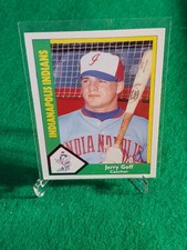 1990 Indianapolis Indians CMC #13 Jerry Goff Montreal Expos 