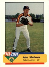 1994 Auburn Astros Fleer/ProCards #3774 John Vindivich