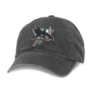 Sombrero de tiburones de San José: sombreros negros con tirantes para papá | Equipos populares de la NHL - Imagen 1 de 1