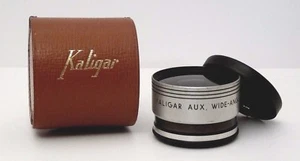 Kaligar AUX Wide Angle Lens EdnaLite 605 Adapter Ring Bayonet Mount Kaligar Case - Picture 1 of 6