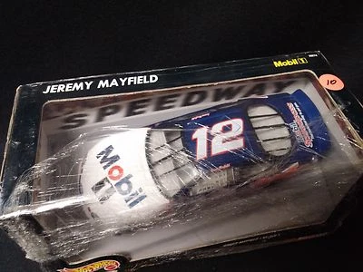 Hot Wheels Racing #12 Jeremy Mayfield NASCAR 1:24 Diecast Car - Image 1 of 3