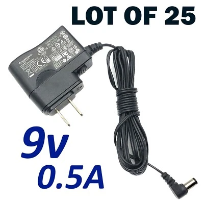 LOT OF 25 Plantronics AC Adapter Power Supply for Platronics Headset 9V 500mA - Image 1 of 4