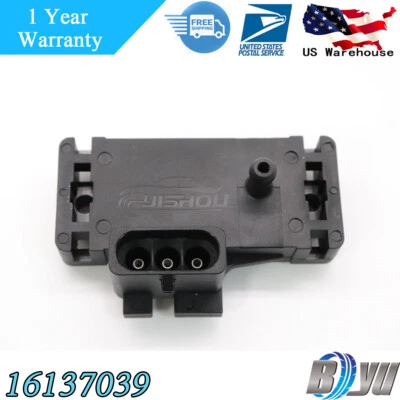 MAP Manifold Absolute Pressure Sensor Fits Chevrolet Chrysler Buick Cadillac - Image 1 of 4
