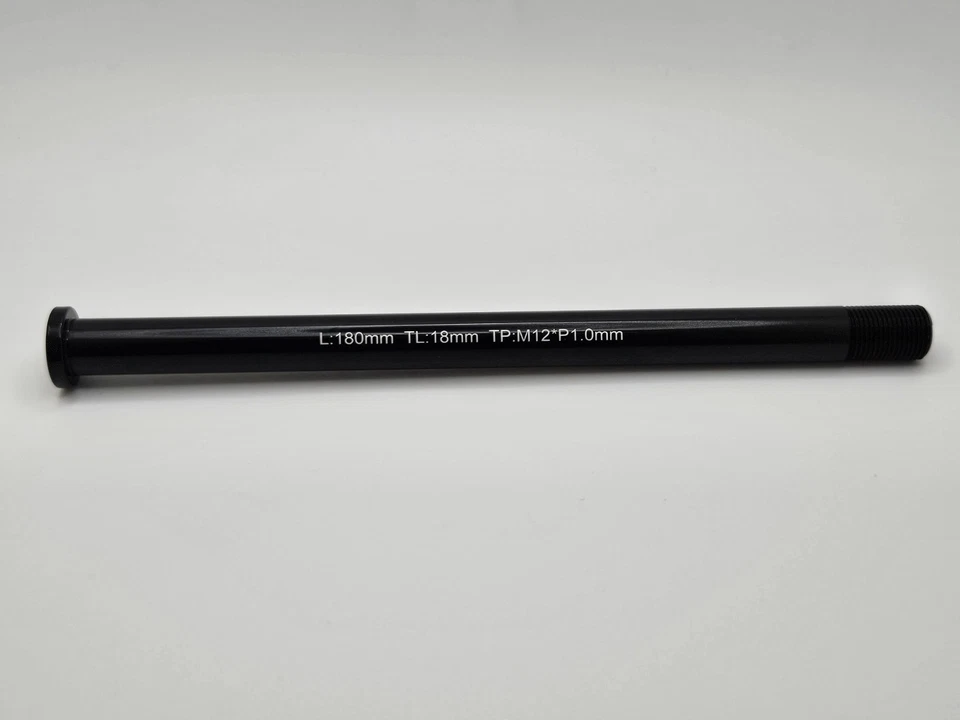 12mm x 180mm x 1.0mm Rear Thru Axle - Image 1 of 3