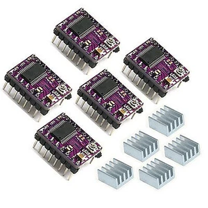 5-Pack DRV8825 For 3D Printer Stepper Motor Driver Control Expansion Board  New - Afbeelding 1 van 12