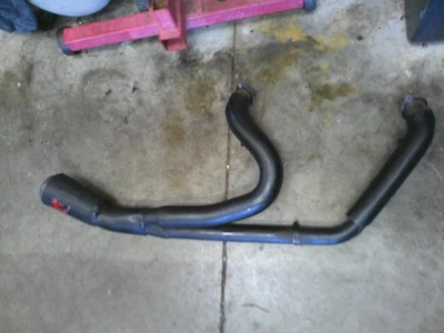 2018-2019 Harley Davidson FXBB street bob full complete performance exhaust - Image 1 of 4