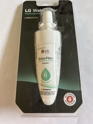 New In Package LG Replacement Water Filter. Model LT700P/PCS. Lasts 6 Months. - Image 1 of 3