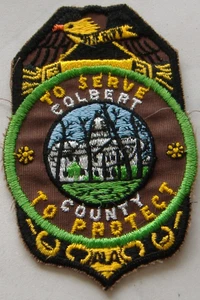 PARCHE DE TELA COLBERT COUNTY SHERIFF ALABAMA - Imagen 1 de 1