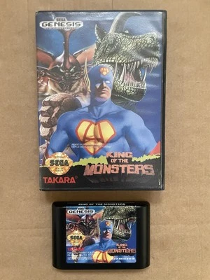 Sega Mega Drive - King of the Monsters Boxed Tested Fast Despatch Next Day - Image 1 of 4
