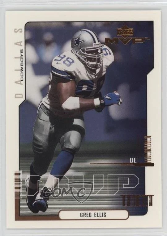 2000 Upper Deck MVP Greg Ellis #49 - Image 1 of 2