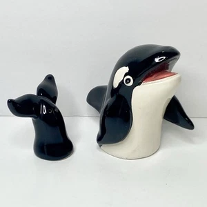 Orca Wal Salz und Pfefferstreuer - Bild 1 von 7