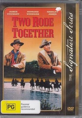 Two Rode Together DVD NEW | 1961 Western Movie | James Stewart Shirley Jones - Image 1 of 4