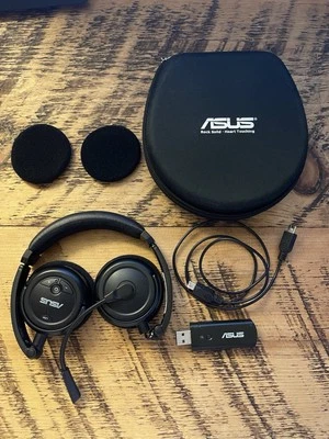 ASUS HS-1000W Wireless Headset with Case - Hinge Needs Glueing - Image 1 of 3