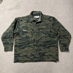 Columbia Gallatin Range Wool Blend Jacket Outfitter Camo 2XL - Picture 1 of 8