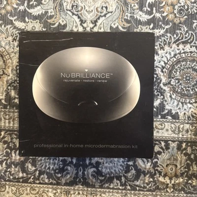 Nu Brilliance Professional In-Home Microdermabrasion Dual Action System NEW - Image 1 of 3