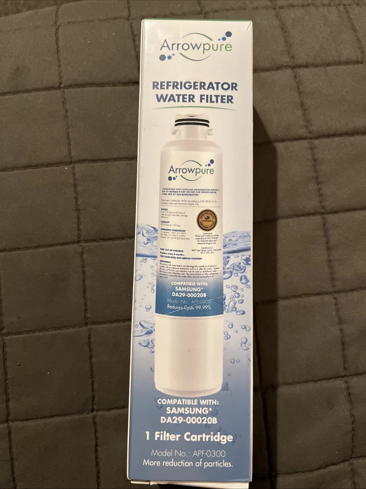 1 x Arrowpure Refrigerator Water Filters For Samsung DA29-00020B NEW SEALED d3 - Image 1 of 1