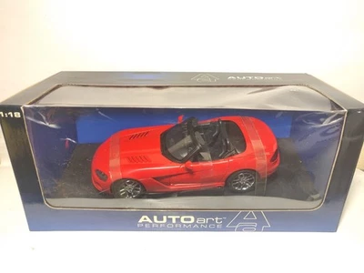 1/18 Autoart Dodge Viper SRT-10 2003 Cabriolet Prototype Rouge Ref.71701 - Photo 1/4
