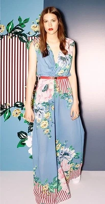 SASS & BIDE  "Rise After Falling" Wide Leg Floral Jumpsuit - Size 12 - $490 - image 1 of 4