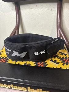 CCM NGR100 Hockey Nackenschutz L/XL schwarz - Bild 1 von 3