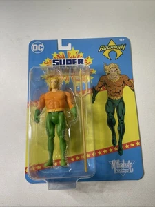 Figura de acción McFarlane Super Powers Aquaman tablero de dibujo financiada por multitudes - Imagen 1 de 6