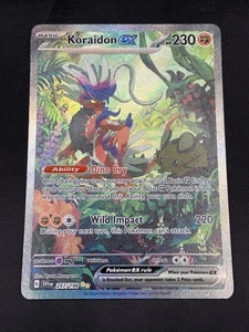 Koraidon ex SIR 247/198 - Scarlet & Violet Special Illustration Rare Pokemon NM - Picture 1 of 10